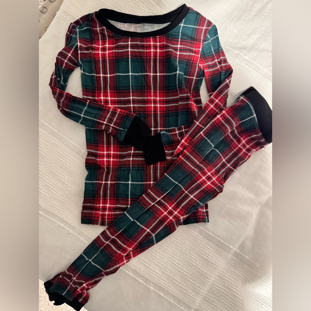 Little Sleepies Plaid Christmas Jammies 3T